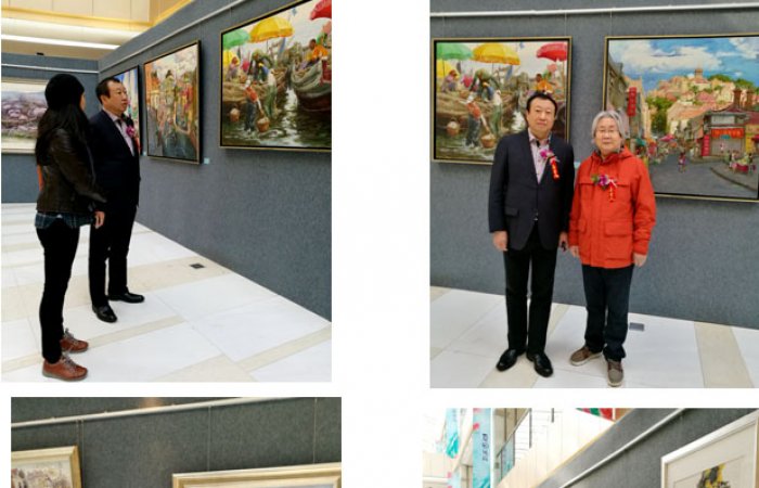 集團(tuán)董事長(zhǎng)作為青島中山書畫院常務(wù)副院長(zhǎng)出席 “陽光?青島美術(shù)作品邀請(qǐng)展”開幕式